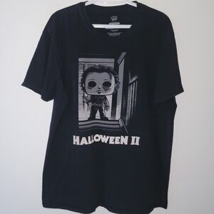 Funko Pop Michael Myers Halloween II Short Sleeve T-Shirt Men's Size XL Black